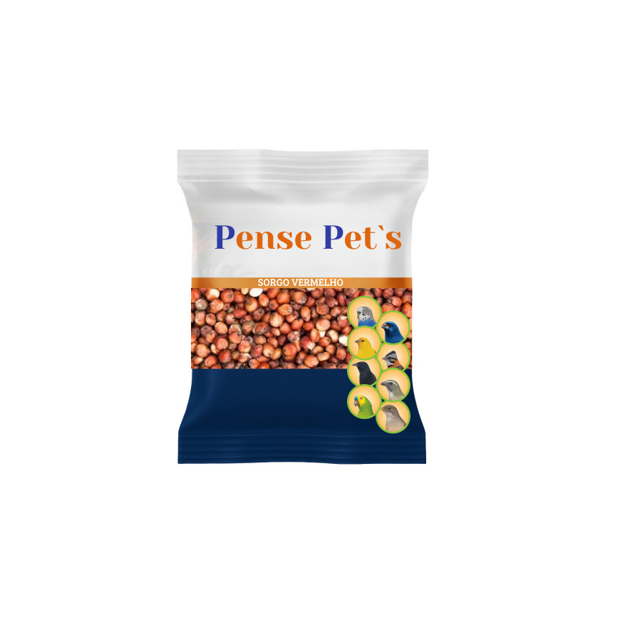 Sorgo Vermelho para Pássaros - 5kg