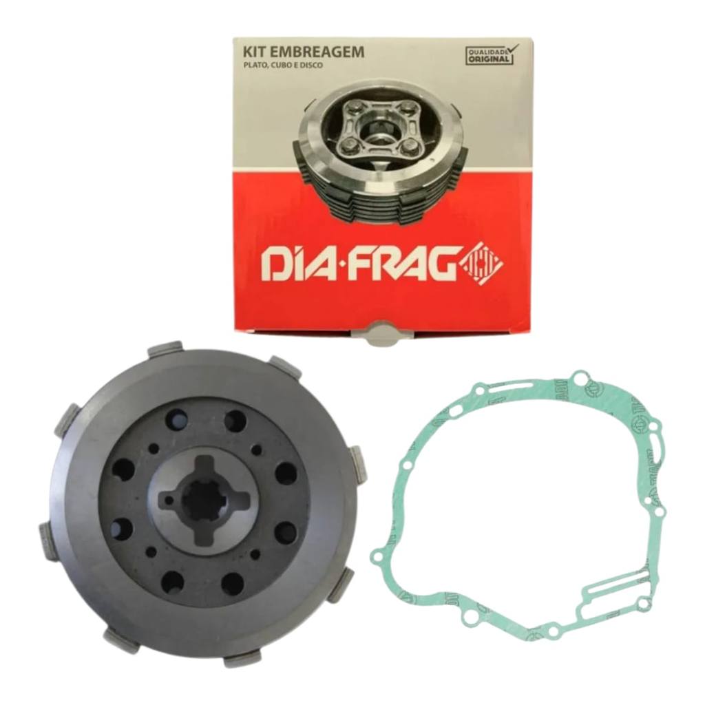 Embreagem Completa Yamaha Ybr 125 Xtz 125 Factor 125 + Junta