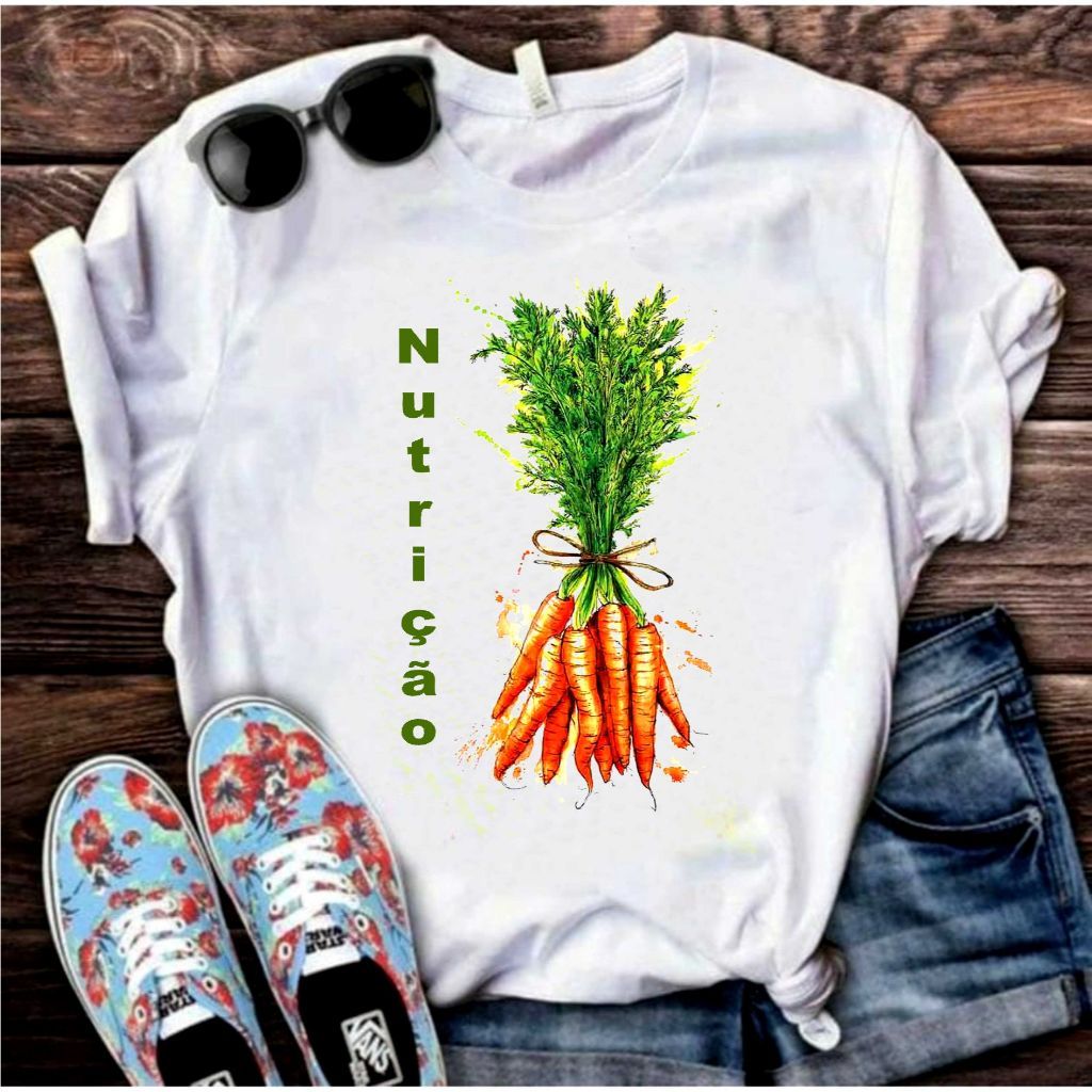 Camisa Nutrição Blusa 09 T-Shirt Camiseta  Blusa  Unissex DR