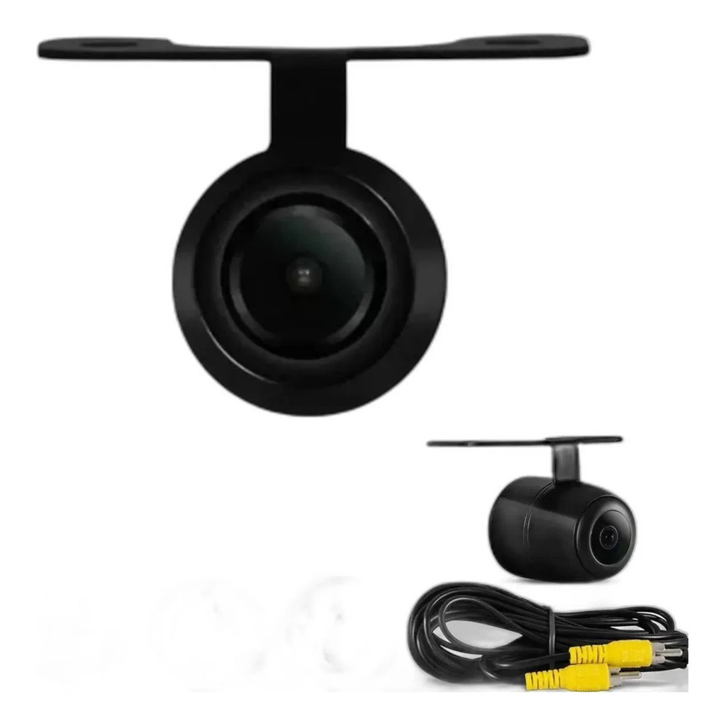 Detalhes do Câmera Ré Automotiva Universal Hd Visão Noturna Segurança