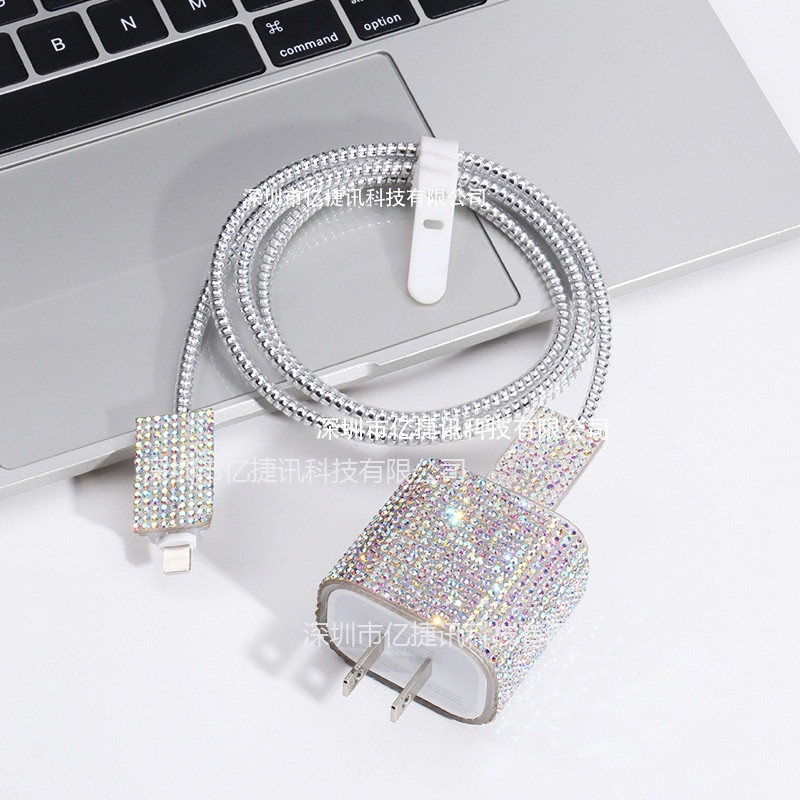DCMY Apple 14 Carregador Capa Protetora Proteção De Dados 20W Conjunto De Cabeça De Carregamento