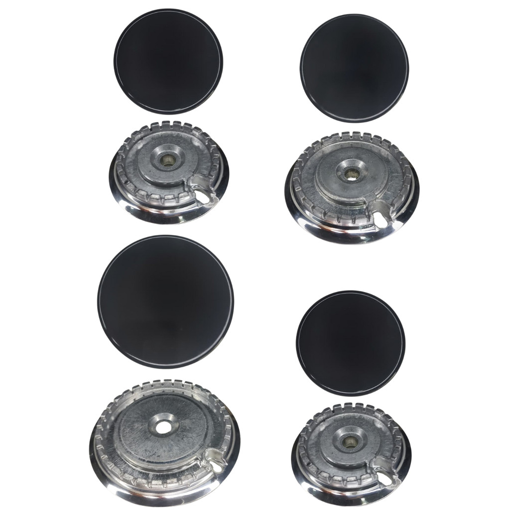 kit 4 bocas queimadores espalhadores para fogao Itatiaia 2 pequenas 1 media e 1 grande em Oferta na Shopee