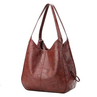 Bolsa De Mão De Grande Capacidade Com Múltiplos Compartimentos, Bolsa Feminina De Ombro M…