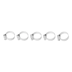 ABRACADEIRA DE ACO GALVANIZADO, 13-23MM, 5PCS // SPARTA