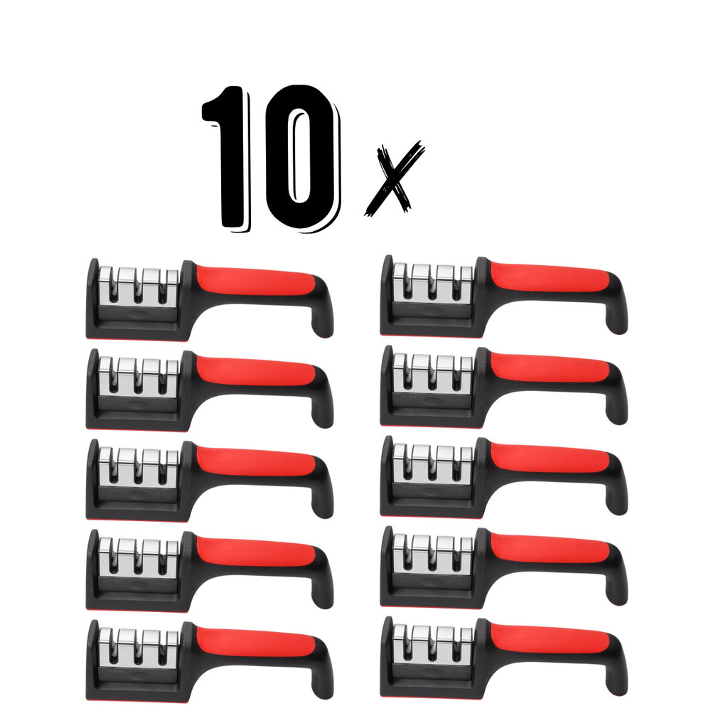 Kit Atacado Afiador de Faca e Tesoura de Alta Qualidade para Cozinha Revenda