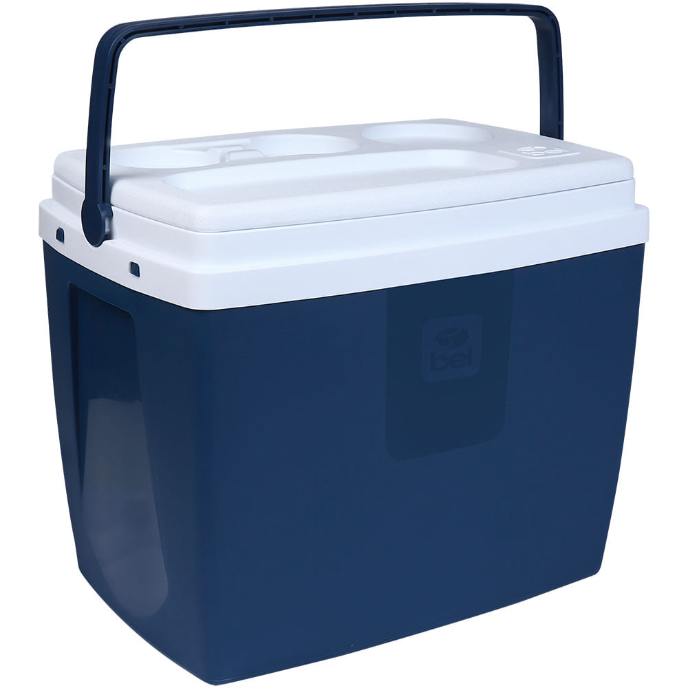 Caixa Térmica 19 Litros Azul Bel