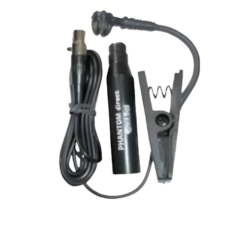Captador para Instrumento de Sopro Black Bug - Modelo PHP-600 (Preto)