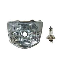 Farol Acrilico H4 Lâmpada Halógena Pop 100 2007 a 2015 Bros 150 2009 a 2013 Bros 125 2013 2014