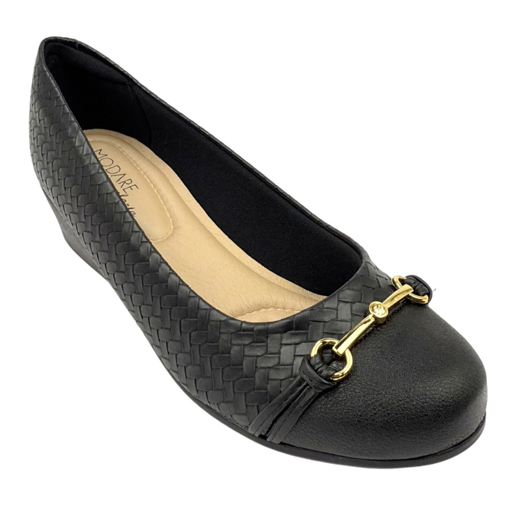 Sapato Social Anabela Confortável Modare Original