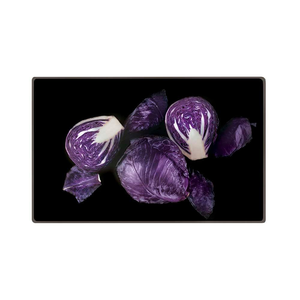 Tábua de Vidro para Corte Retangular 20cm x 30cm - repolho em Oferta na Shopee