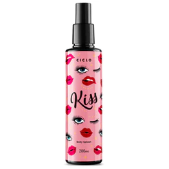 Ciclo Body Splash Kiss Feminino 200ml - Fragrância Marcante e Sedutora