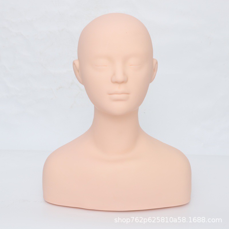 Modelo de cabeça de gerenciamento de pele aprender beleza manequim cabeça modelo beleza modelo cabeça massagem Facial ca
