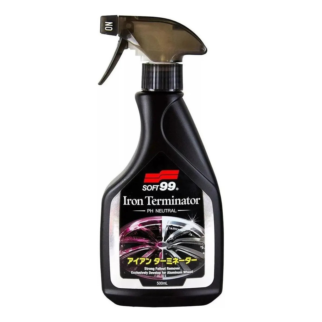 Soft99 Iron Terminator 500ml Removedor de Ferrugem Rodas