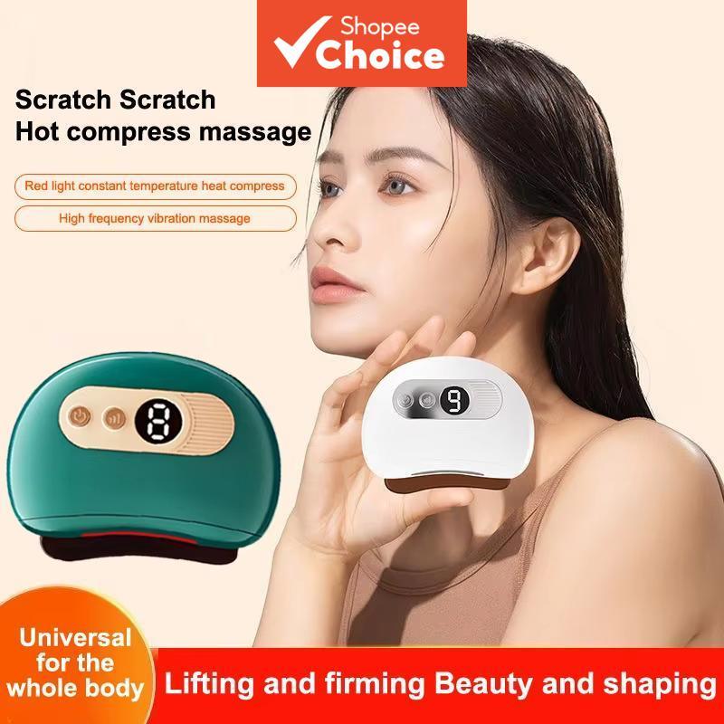 Mini Gua Sha Elétrico Para Massagem Facial E Ferramenta De Portátil Alívio Da Dor