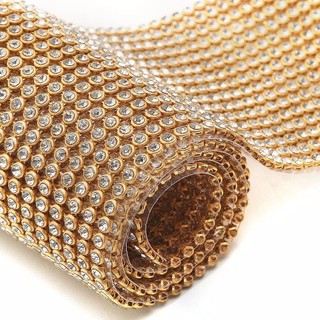 Manta De Strass Original - Termocolante 8 fileiras Promoção