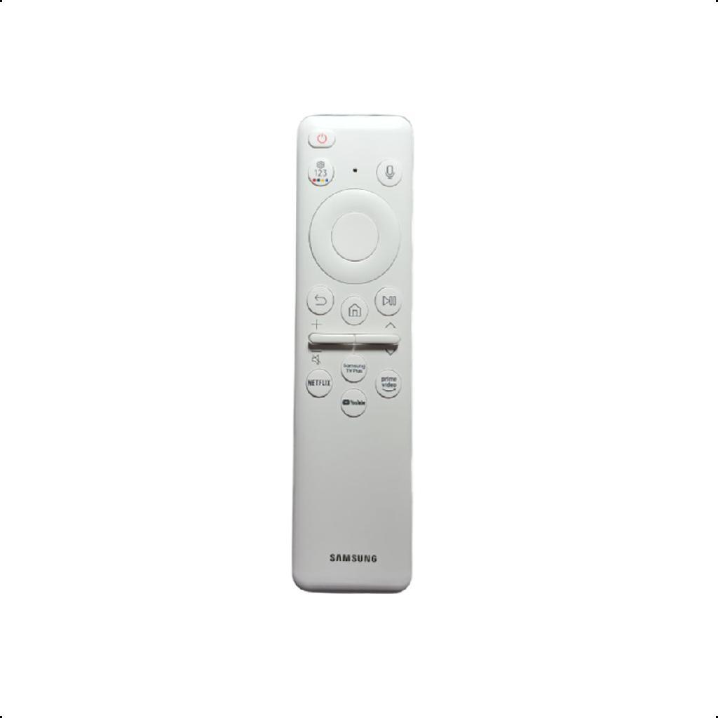 Controle Solar Tv Samsung Qled Bn59-01482d Branco Original