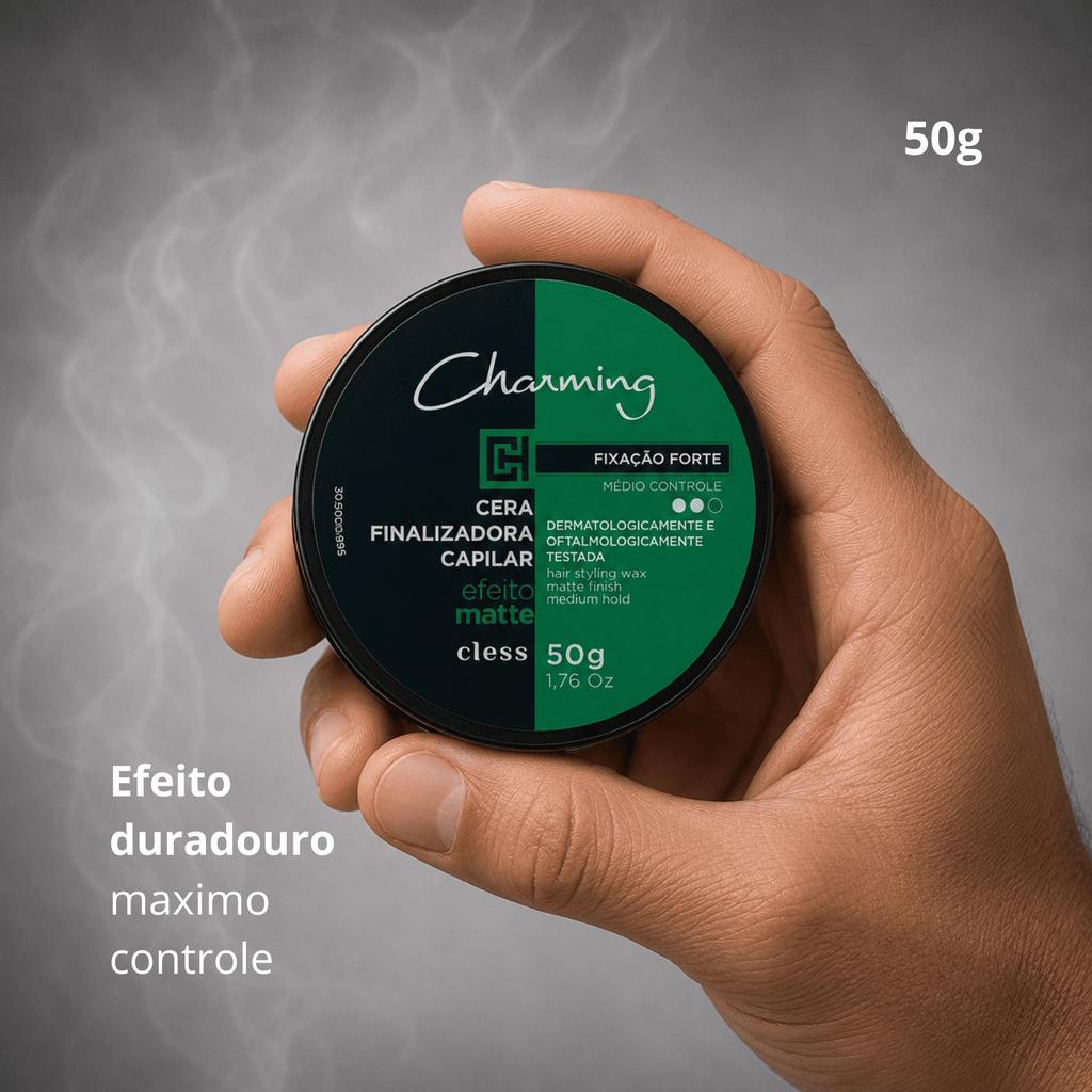 Charming Cera Modeladora Fixação Forte Efeito Matte 50g — imagem 2 de 2