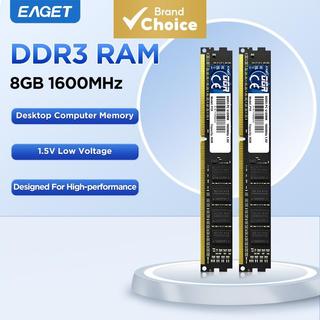 EAGET P10 RAM de Mesa DDR3 (4G/8GB 1600MHz*2 unidades) U-DIMM 1.5V Módulo de Memória PC…