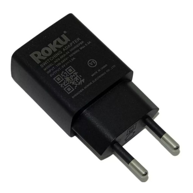 Fonte Original Roku 5v 1a Adaptador De Energia Rápido Usb