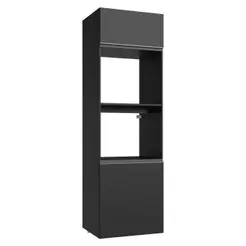 Torre Quente Nice 2 Portas E 2 Nichos Preto