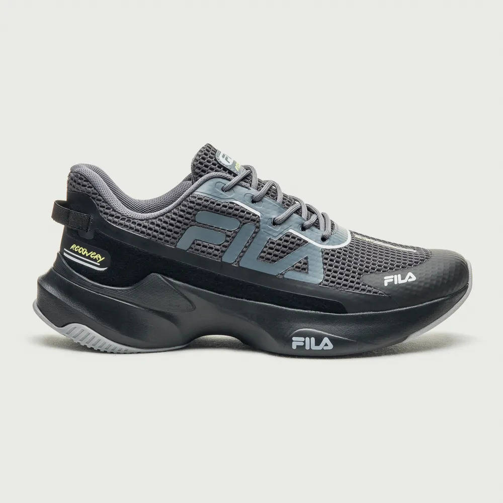 TENIS FILA RECOVERY MASCULINO-GRAFITE/PTO-973