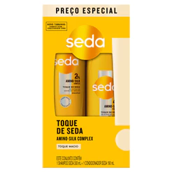 Seda Kit Shampoo + Condicionador Toque de Seda 300ml