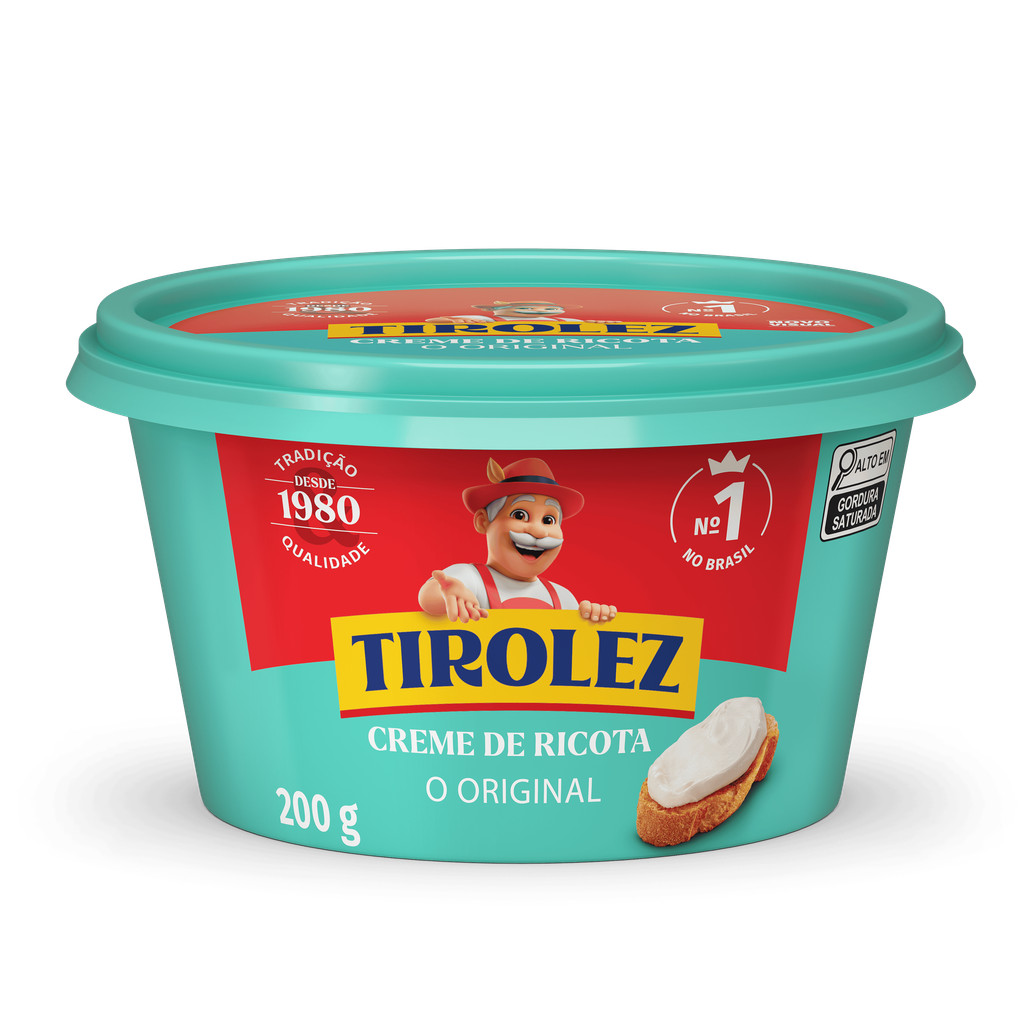 Tirolez Creme de ricota 200g