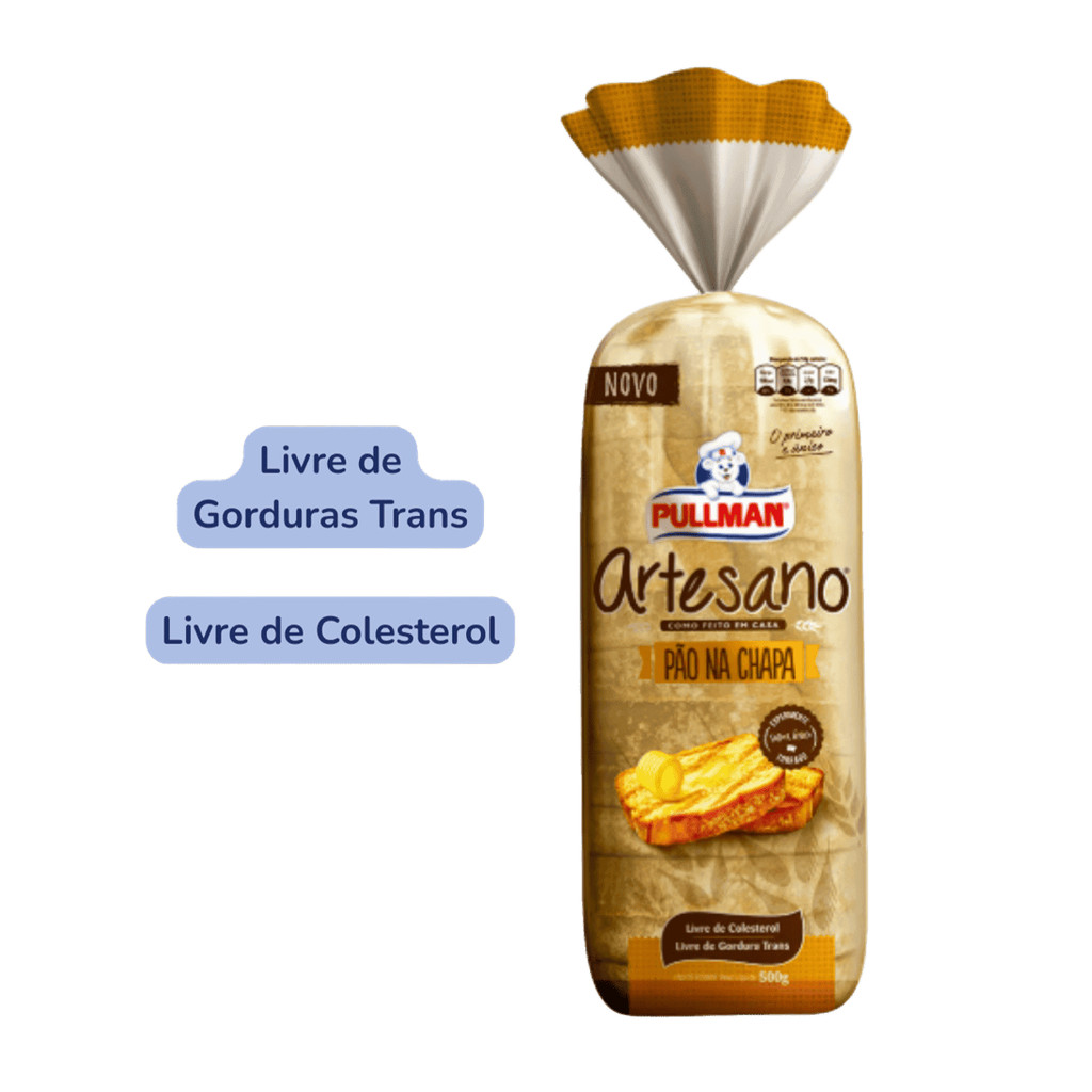 Artesano Pão na chapa Pullman 500g