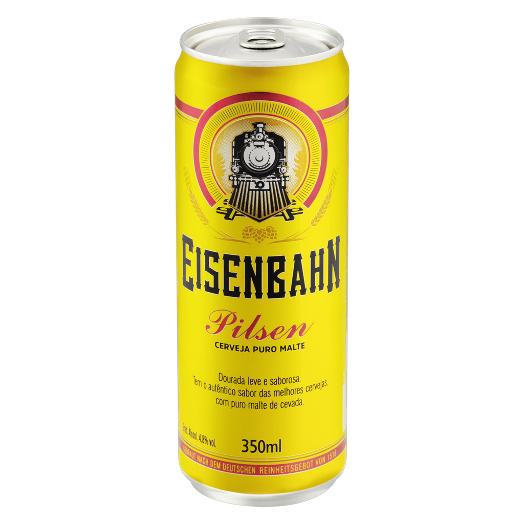 Cerveja Eisenbahn Pilsen Lata 350ml · foto 2