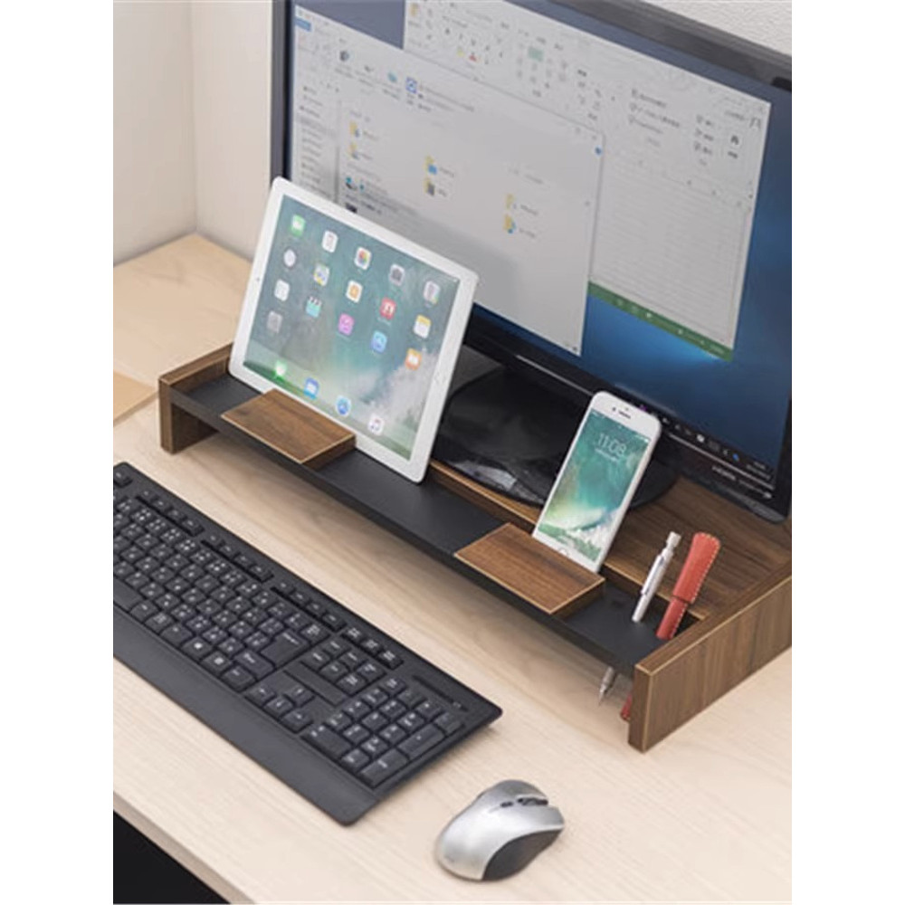 Japão SANWA Mountain Industry Super Grande Monitor de Computador Estendido Suporte de Aumento Acessórios Sup