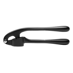 Espremedor de Alho Cabo Antiderrapante Chef Pro Preto Liga de Zinco 17cmx3,5cm Wolff