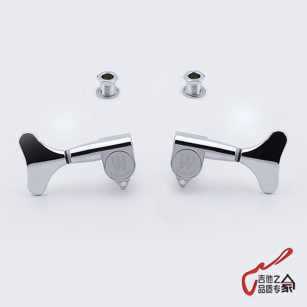 Genuíno Original alemão W baixo elétrico afinador de baixo elétrico Piano botão enrolador prata pode ser combinado livre