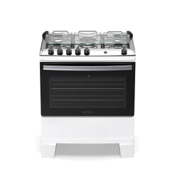 Fogão Agile Up 5 Bocas com Mesa Inox Tripla Chama e Acendimento Automático Atlas Bivolt