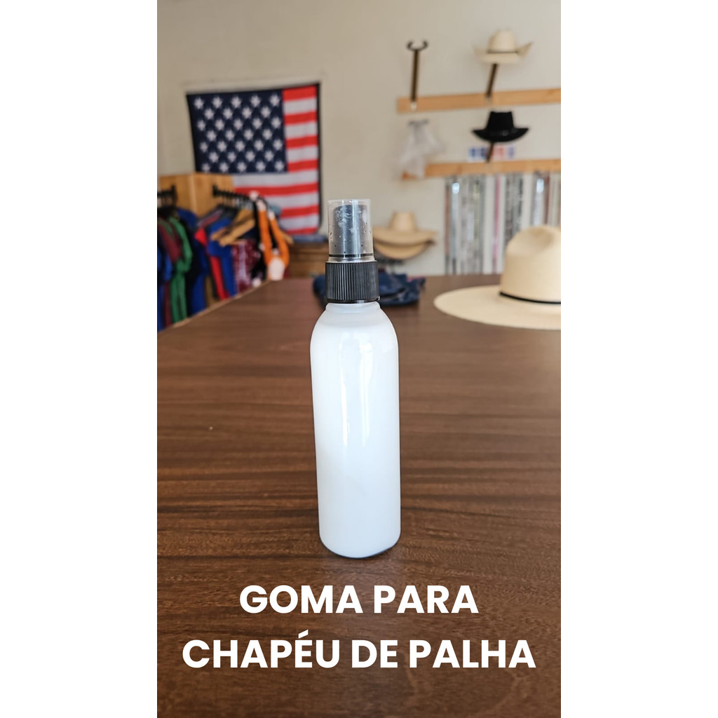 Goma para chápeu de palha para dar rigidez e forma