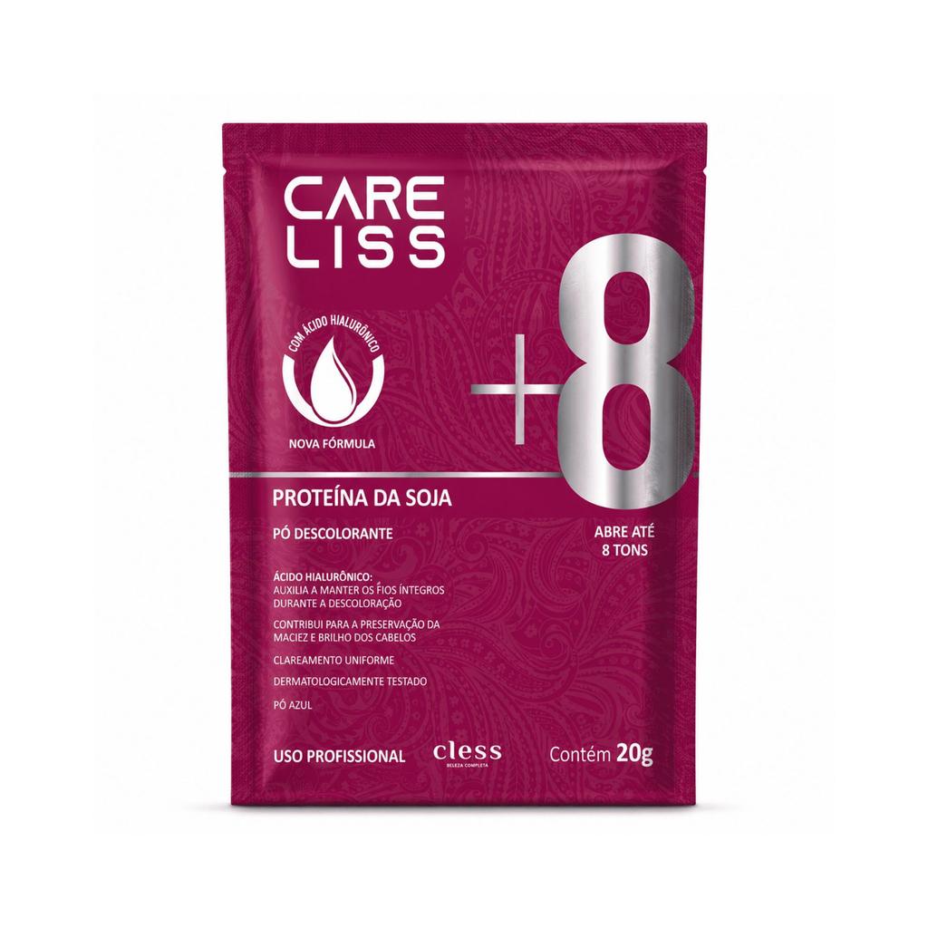 Pó Descolorante capilar Proteina de Soja Care Liss 20g