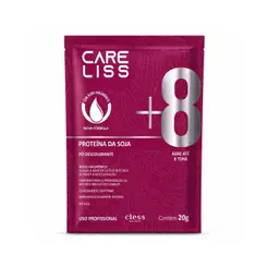 Pó Descolorante capilar Proteina de Soja Care Liss 20g