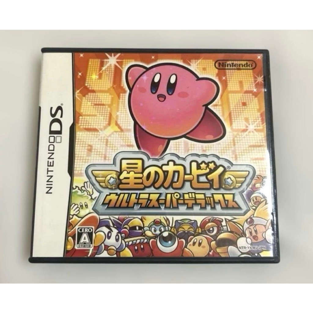 Used Nintendo DS Kirby Super Star Ultra With Case Japanese Version