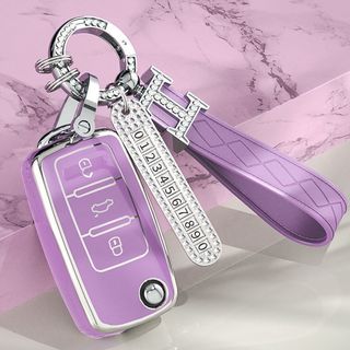 Estoque pronto Volkswagen Driving Key Cover Dedicado Shell Protetor Fivela Bolsa de Carro Dobrável Confortável Luxo Moda