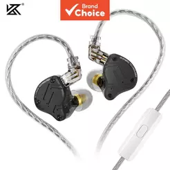KZ ZS10 PRO X 4BA + 1DD Fones De Ouvido HiFi Bass Metal Híbrido Intra-Auriculares Esportivos Com Cancelamento De Ruído Z