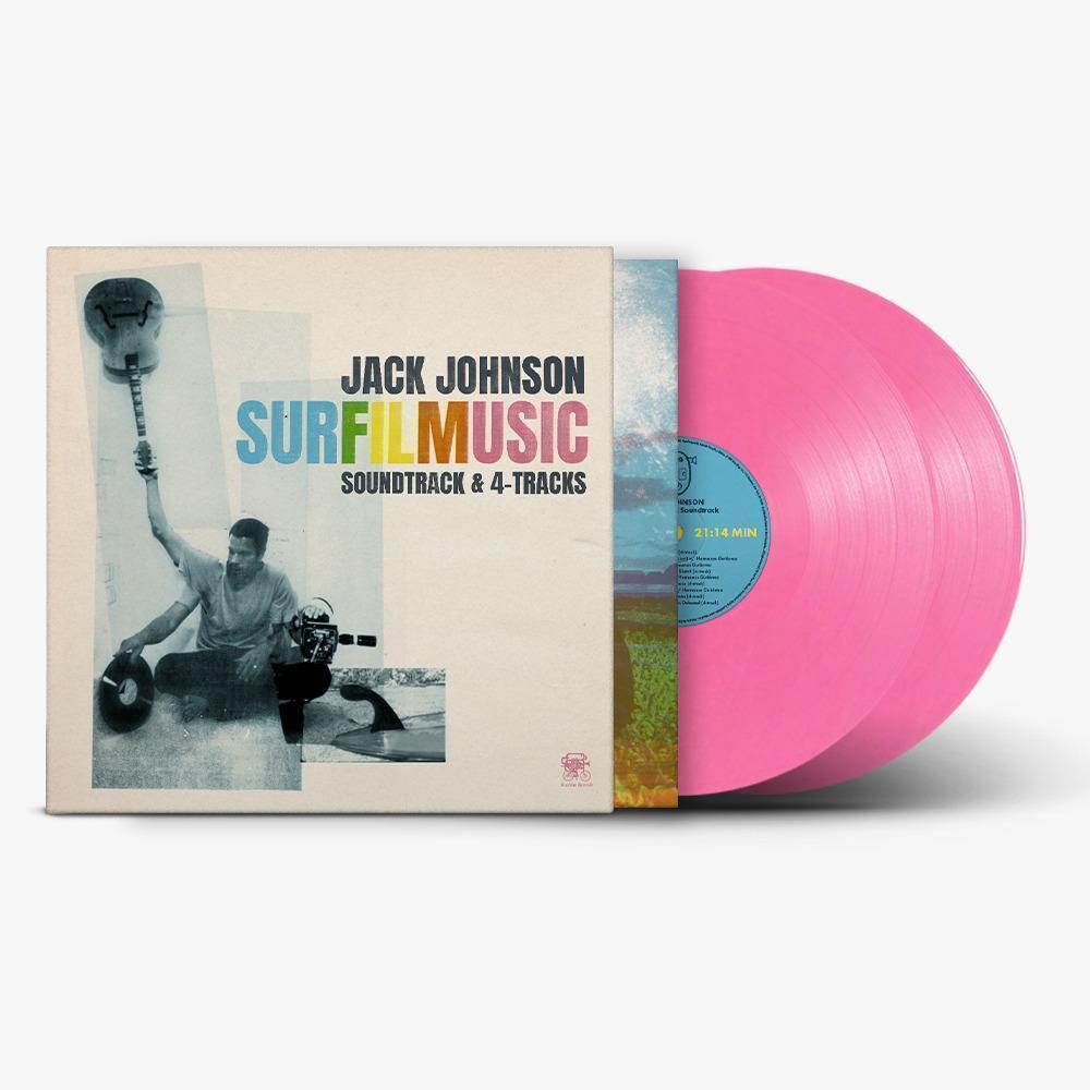Vinil Jack Johnson - SURFILMUSIC (Soundtrack & 4-Tracks/ D2C 2LP) - Importado