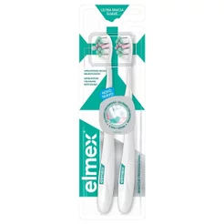 Escova de Dente Elmex Sensitive Profissional Ultra Macia Suave com 2 Unidadea