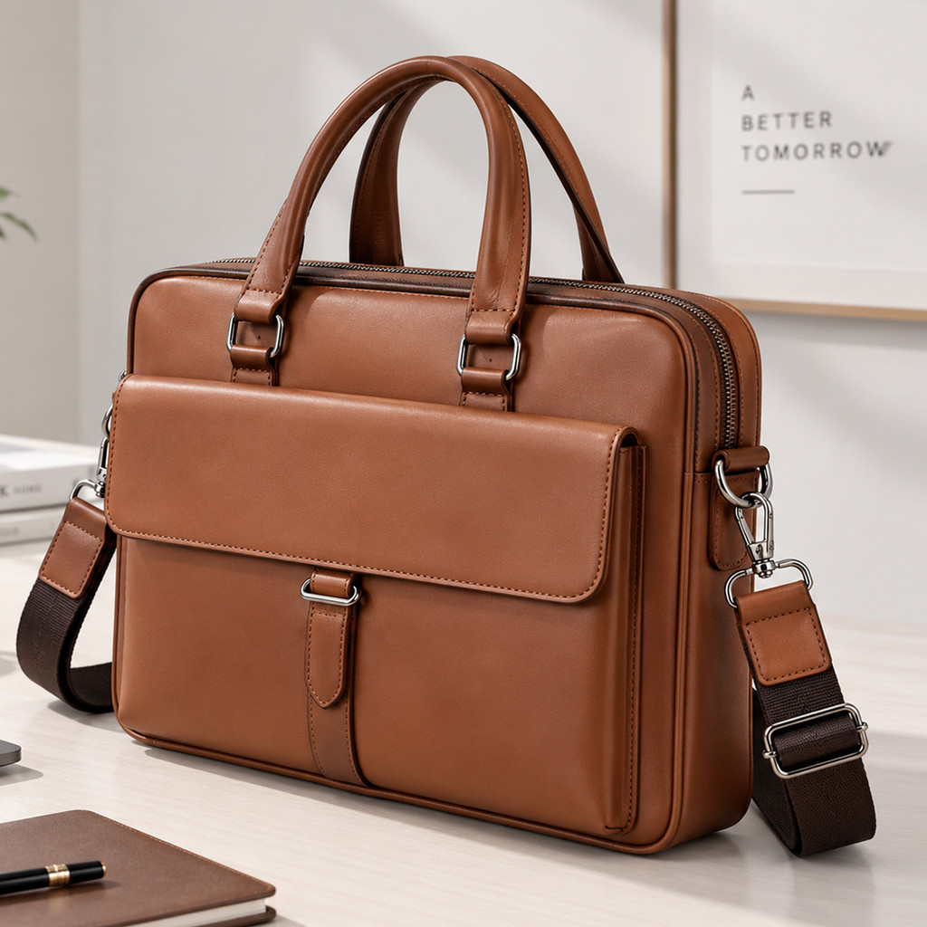 Pasta Executiva Masculina Bolsa para Notebook 15,6 Polegadas Grande Capacidade Trabalho Escritório Viagem