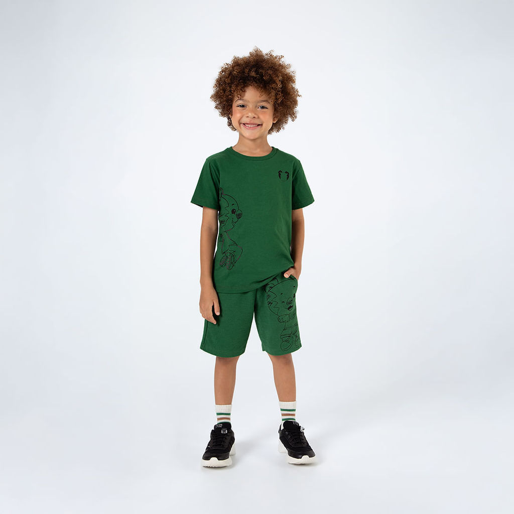Conjunto Curto Infantil Menino Tigor T. Tigre