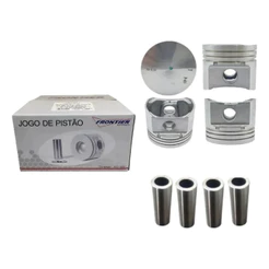 Jogo De Pistão 1,00 Corsa 1.0 8 Gasolina/flex 2003 Em Diante