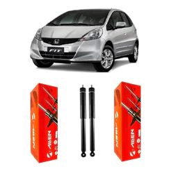 Par Amortecedor Traseiro Honda Fit 2009 2010 11 12 2013 2014