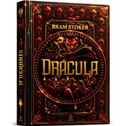 Livro Drácula - Edição Supreme Capa Dura com Alto Relevo