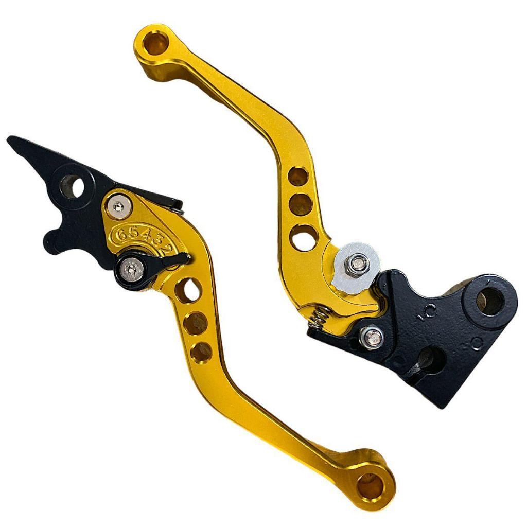 Manete Esportivo C/Regulador Honda Cg Fan Titan Disco 125/150/160 cb250 16 em diante Disco Dourado