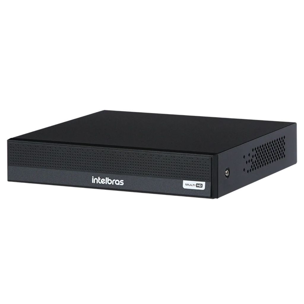 Dvr Gravador Digital de Vídeo Intelbras MHDX 3108-C 8 Canais 5MP Lite com Detecção de Veículos e Pessoas