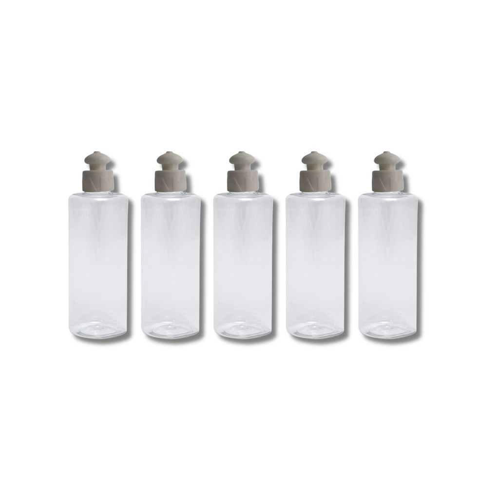 Kit 5 Frascos Garrafinha Pote de Viagem Nacional Internacional 100ml - PUSH
