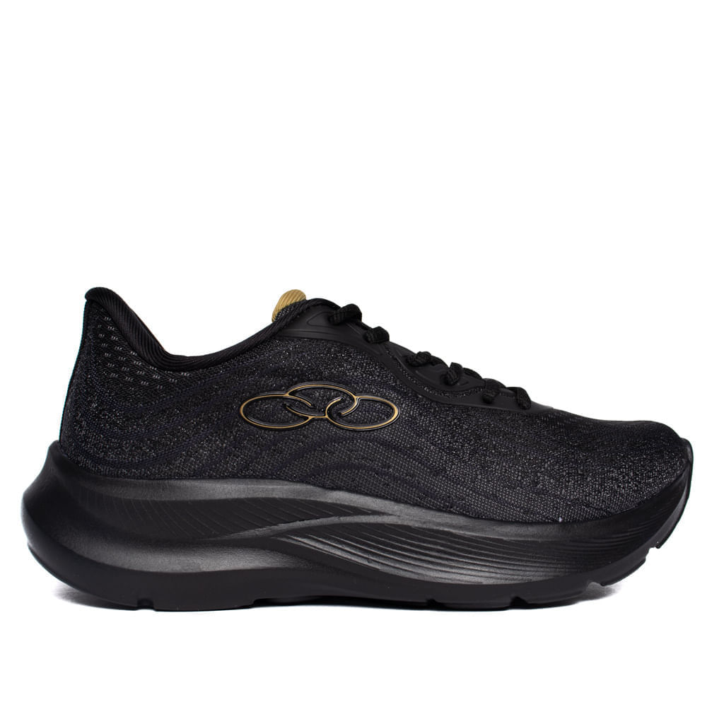 Tênis Feminino Olympikus Venus 3 Evasense Corrida Preto
